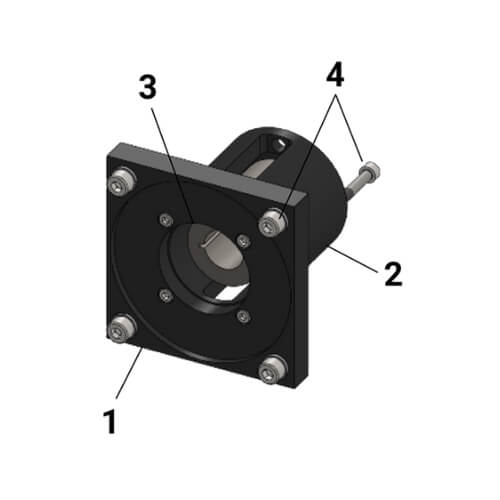 Actuator Motor Mounts Macron Dynamics
